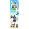 AREA-X AB0051 0051 SPONGEBOB FRIENDS BOX2.0 NHÀ HÀNG DỨA bộ đồ chơi xếp lắp ráp ghép mô hình Movie & Game GOOD FRIENDS Phim Và Trò Chơi