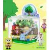 AREA-X AB0052 0052 SPONGEBOB FRIENDS BOX2.0 NGÔI NHÀ NEO bộ đồ chơi xếp lắp ráp ghép mô hình Movie & Game GOOD FRIENDS Phim Và Trò Chơi