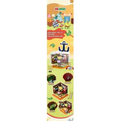 AREA-X AB0053 0053 SPONGEBOB FRIENDS BOX2.0 NGÔI NHÀ MÁI VÒM TRÊN CÂY bộ đồ chơi xếp lắp ráp ghép mô hình Movie & Game GOOD FRIENDS Phim Và Trò Chơi