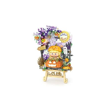 LOZ 4115 TRANH 3D QUẢ BÍ NGÔ NGỘ NGHĨNH bộ đồ chơi xếp lắp ráp ghép mô hình Art