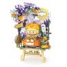 LOZ 4115 TRANH 3D QUẢ BÍ NGÔ NGỘ NGHĨNH bộ đồ chơi xếp lắp ráp ghép mô hình Art