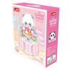 JAKI MK015 NHẬT KÝ ẨM THỰC BÁNH TRUNG THU ĐÀO HỒNG PANDA bộ đồ chơi xếp lắp ráp ghép mô hình PEACH MOONCAKES