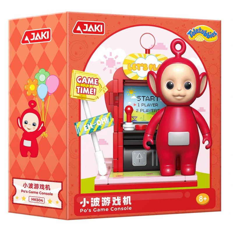 JAKI HK504 CÔNG VIÊN GIẢI TRÍ TELETUBBIES MÁY CHƠI GAME WAVELET bộ đồ chơi xếp lắp ráp ghép mô hình