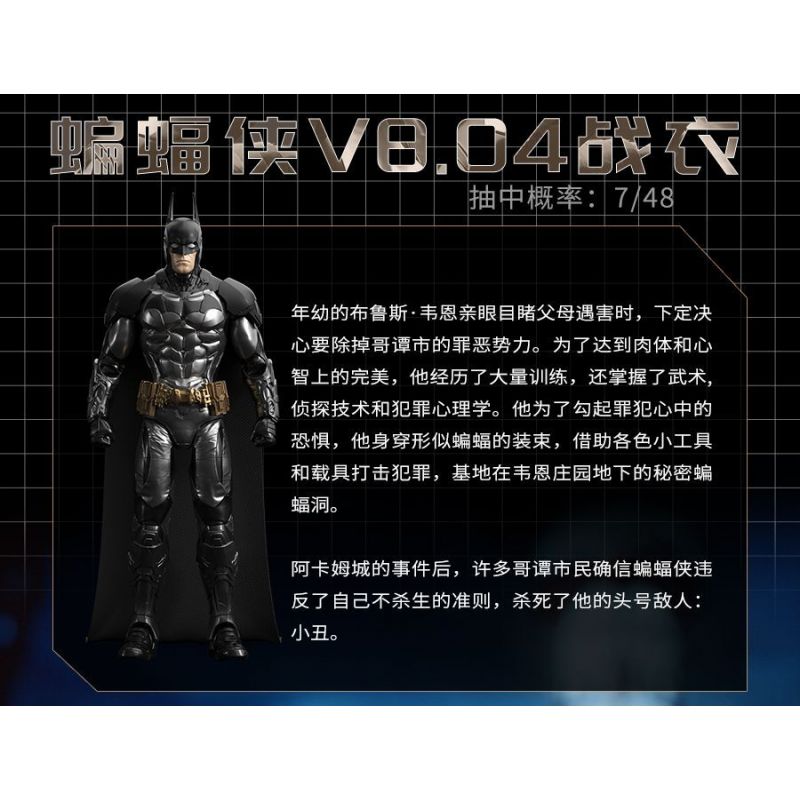 F5 D0001 0001 HỘP MÙ MÔ HÌNH LẮP RÁP BATMAN ARKHAM KNIGHT bộ đồ chơi xếp lắp ráp ghép mô hình Super Heroes Siêu Nhân Anh Hùng F5 D0001 0001 HỘP MÙ MÔ HÌNH LẮP RÁP BATMAN ARKHAM KNIGHT bộ đồ chơi xếp lắp ráp ghép mô hình Super Heroes Siêu Nhân Anh Hùng