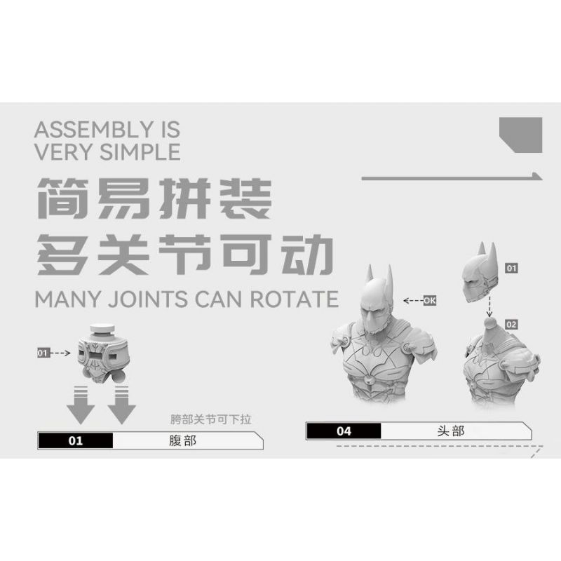 F5 D0001 0001 HỘP MÙ MÔ HÌNH LẮP RÁP BATMAN ARKHAM KNIGHT bộ đồ chơi xếp lắp ráp ghép mô hình Super Heroes Siêu Nhân Anh Hùng F5 D0001 0001 HỘP MÙ MÔ HÌNH LẮP RÁP BATMAN ARKHAM KNIGHT bộ đồ chơi xếp lắp ráp ghép mô hình Super Heroes Siêu Nhân Anh Hùng