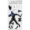 F5 D0001 0001 HỘP MÙ MÔ HÌNH LẮP RÁP BATMAN ARKHAM KNIGHT bộ đồ chơi xếp lắp ráp ghép mô hình Super Heroes Siêu Nhân Anh Hùng