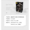 F5 D0001 0001 HỘP MÙ MÔ HÌNH LẮP RÁP BATMAN ARKHAM KNIGHT bộ đồ chơi xếp lắp ráp ghép mô hình Super Heroes Siêu Nhân Anh Hùng