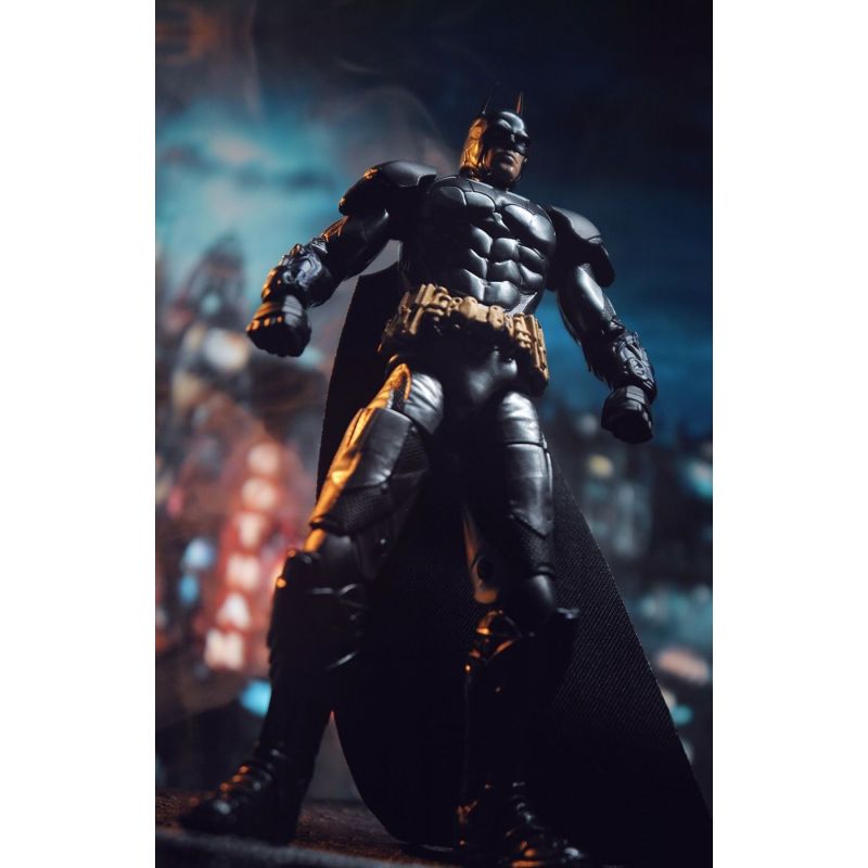 F5 D0001 0001 non  HỘP MÙ MÔ HÌNH LẮP RÁP BATMAN ARKHAM KNIGHT bộ đồ chơi xếp lắp ráp ghép mô hình Super Heroes Siêu Nhân Anh Hùng