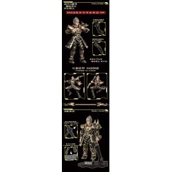 LUCKY STAR X8101 8101 MÔ HÌNH LẮP RÁP NGỘ KHÔNG ĐEN bộ đồ chơi xếp lắp ráp ghép mô hình