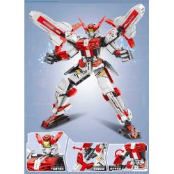 MINGDI LEIBAO K2065 2065 BỘ ĐỒ DI ĐỘNG MÀU ĐỎ bộ đồ chơi xếp lắp ráp ghép mô hình Movie & Game Phim Và Trò Chơi 454 khối