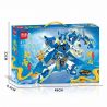 MINGDI LEIBAO K0990 0990 CƠ KHÍ TRUNG QUỐC AO BING SHENLONG bộ đồ chơi xếp lắp ráp ghép mô hình 522 khối