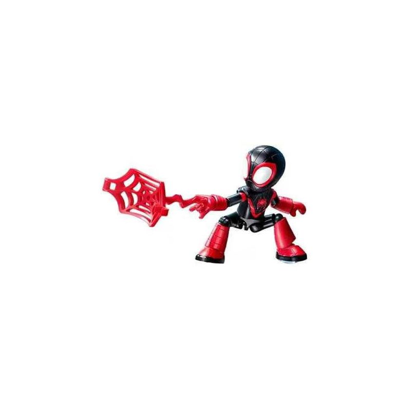 BLOKS 74802 non Lego SPIDER-MAN SIDEKICKS PHIÊN BẢN TUYỆT VỜI 1 MILES bộ đồ chơi xếp lắp ráp ghép mô hình Super Heroes Siêu Nhân Anh Hùng