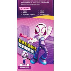 BLOKEES 74804 SPIDER-MAN SIDEKICK MAGIC EDITION PHẦN 1 NGƯỜI SẮT TONY STARK bộ đồ chơi xếp lắp ráp ghép mô hình Super Heroes Siêu Nhân Anh Hùng