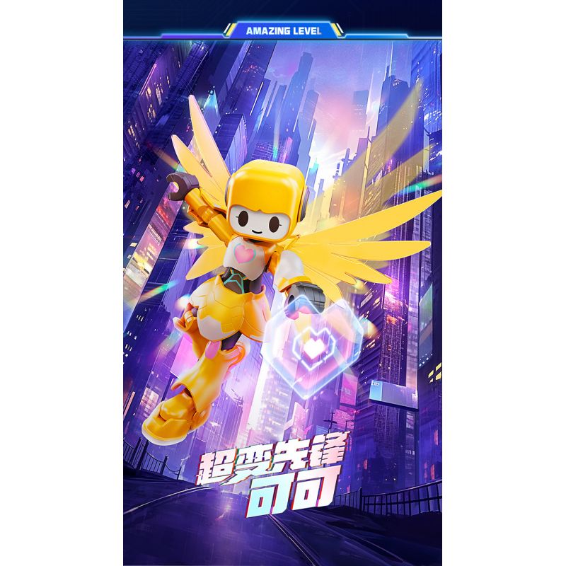 BLOKEES 74807 PHIÊN BẢN KỲ DIỆU CỦA GIỐNG BRUCO PHẦN 1 COCO bộ đồ chơi xếp lắp ráp ghép mô hình Movie & Game Phim Và Trò Chơi 27 khối