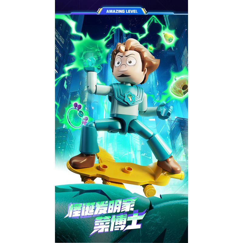 BLOKEES 74808 PHIÊN BẢN KỲ DIỆU CỦA TẠP KỸ BROOKE PHẦN 1 BÁC SĨ CAI bộ đồ chơi xếp lắp ráp ghép mô hình Movie & Game Phim Và Trò Chơi 27 khối