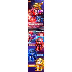 BLOKEES 74402 PHIÊN BẢN BRUCO SUPER LUÔN THAY ĐỔI CABIN SIÊU CON THOI LULU FPLAY-SL bộ đồ chơi xếp lắp ráp ghép mô hình Movie & Game Phim Và Trò Chơi