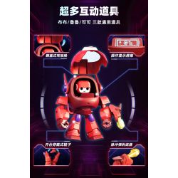 BLOKEES 74402 PHIÊN BẢN BRUCO SUPER LUÔN THAY ĐỔI CABIN SIÊU CON THOI LULU FPLAY-SL bộ đồ chơi xếp lắp ráp ghép mô hình Movie & Game Phim Và Trò Chơi