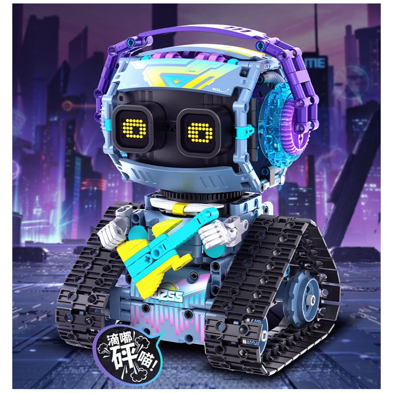 IM.MASTER QIHUI 8055 BẬC THẦY MÁY MÓC GUITARIST THỜI THƯỢNG bộ đồ chơi xếp lắp ráp ghép mô hình Technic Kỹ Thuật Công Nghệ Cao Mô Hình Phương Tiện 519 khối