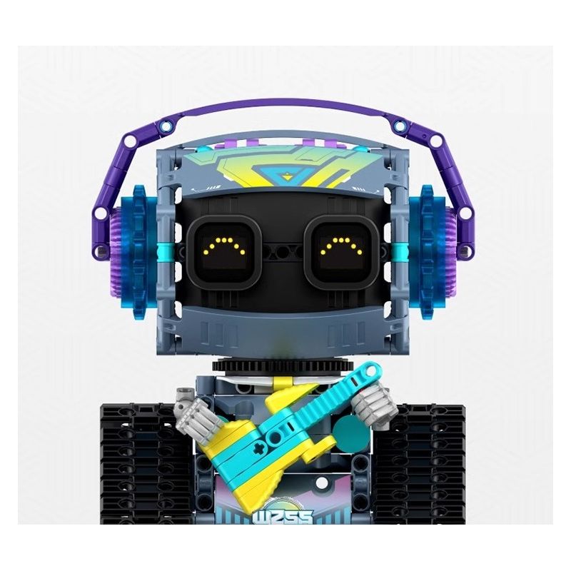 IM.MASTER QIHUI 8055 BẬC THẦY MÁY MÓC GUITARIST THỜI THƯỢNG bộ đồ chơi xếp lắp ráp ghép mô hình Technic Kỹ Thuật Công Nghệ Cao Mô Hình Phương Tiện 519 khối