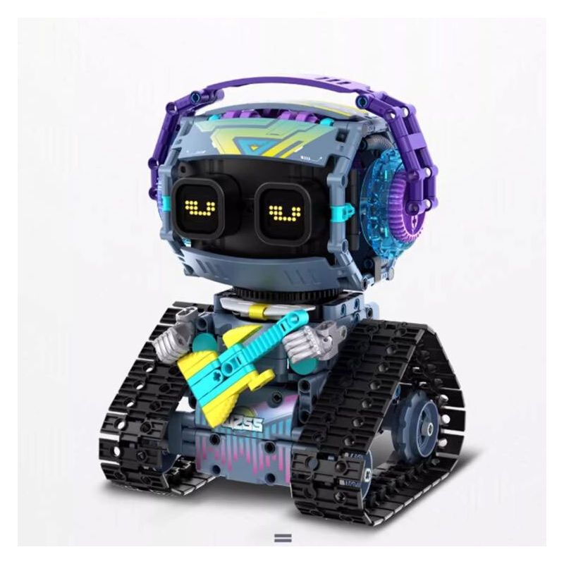 IM.MASTER QIHUI 8055 BẬC THẦY MÁY MÓC GUITARIST THỜI THƯỢNG bộ đồ chơi xếp lắp ráp ghép mô hình Technic Kỹ Thuật Công Nghệ Cao Mô Hình Phương Tiện 519 khối