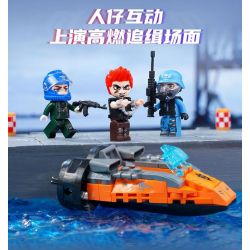 KEEPPLEY 11024 PHÁO HẠM bộ đồ chơi xếp lắp ráp ghép mô hình City Thành Phố