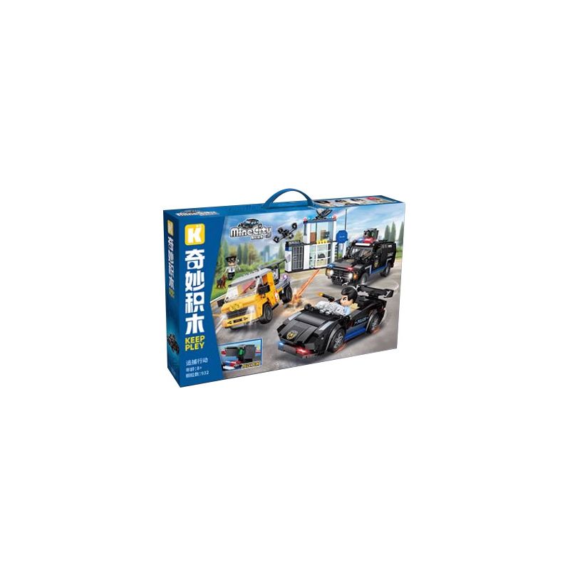 KEEPPLEY 11025 non Lego TRUY LÙNG bộ đồ chơi xếp lắp ráp ghép mô hình City Thành Phố