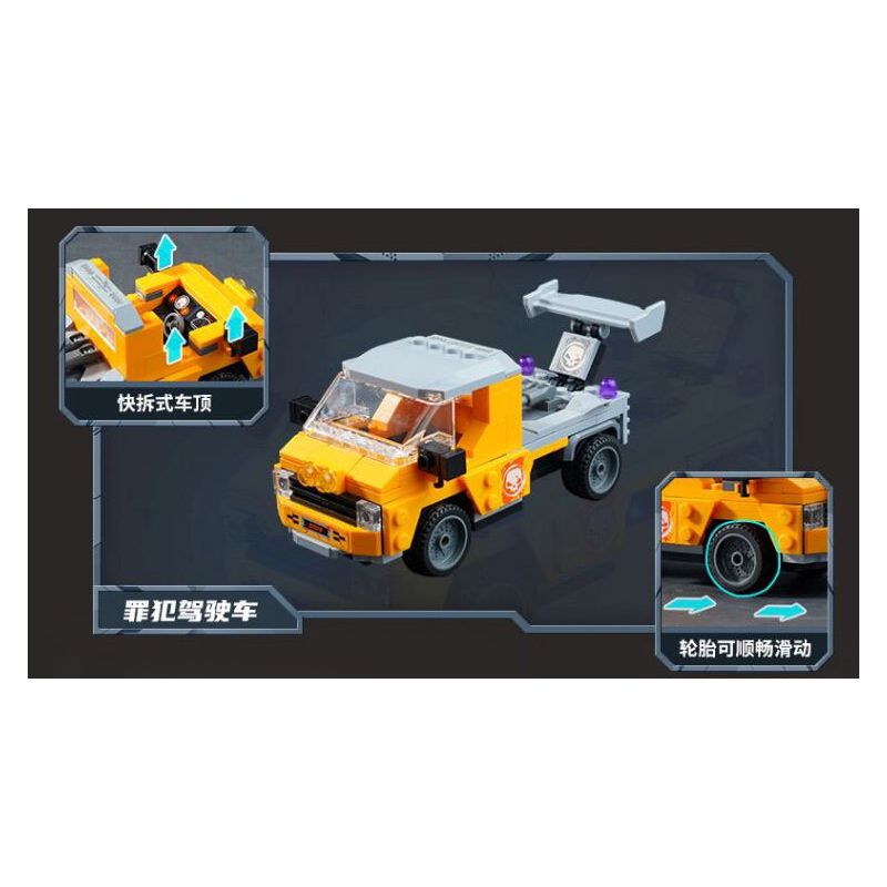 KEEPPLEY 11025 TRUY LÙNG bộ đồ chơi xếp lắp ráp ghép mô hình City Thành Phố