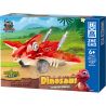 ZHEGAO 971022 XE KÉO KHỦNG LONG 6 LOẠI STEGOSAURUS ANKYLOSAURUS TARBOSAURUS TYRANNOSAURUS REX PTERANODON TRICERATOPS bộ đồ chơi xếp lắp ráp ghép mô hình 1191 khối