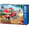 ZHEGAO 971022 XE KÉO KHỦNG LONG 6 LOẠI STEGOSAURUS ANKYLOSAURUS TARBOSAURUS TYRANNOSAURUS REX PTERANODON TRICERATOPS bộ đồ chơi xếp lắp ráp ghép mô hình 1191 khối