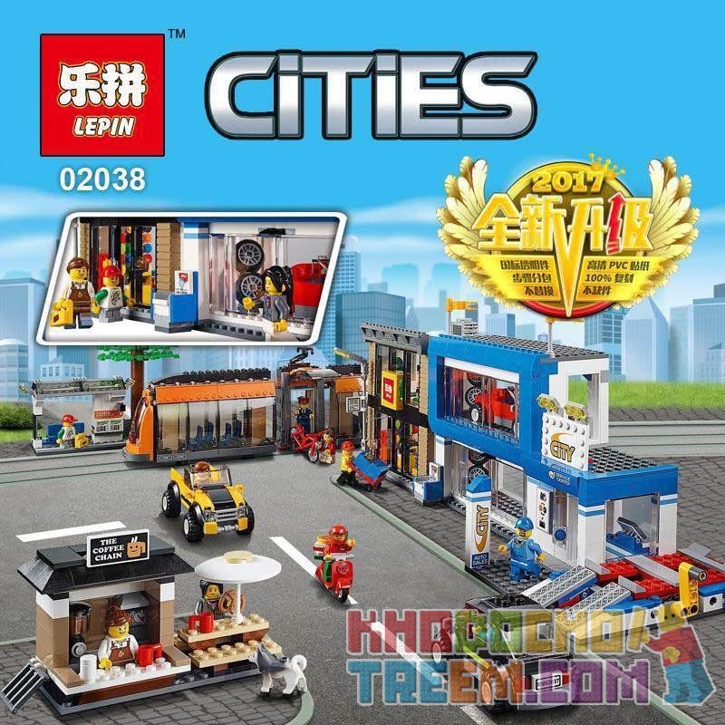 NOT Lego CITY 60097 City Square, LEPIN 02038 Xếp hình