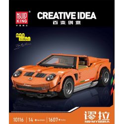 MouldKing 10116 Mould King 10116 XE THỂ THAO MU bộ đồ chơi xếp lắp ráp ghép mô hình Creator LAMBORGHINI MIURA / MURA SPORTS CAR Sáng Tạo 1607 khối