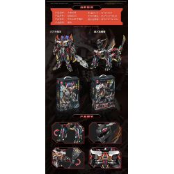 QIANMAI QM00107 00107 MẶC ÁO GIÁP MỘNG MƠ BÌNH THIÊN ĐẠI THÁNH NGƯU MA VƯƠNG THỦY MẮT VÀNG THÚ bộ đồ chơi xếp lắp ráp ghép mô hình 1380 khối