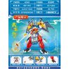 MINGDI LEIBAO K2001 2001 VÕ THÁNH CƠ GIÁP TRIỆU VÂN bộ đồ chơi xếp lắp ráp ghép mô hình 637 khối