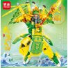 MINGDI LEIBAO K2003 2003 VÕ THÁNH CƠ GIÁP QUAN VŨ bộ đồ chơi xếp lắp ráp ghép mô hình 620 khối