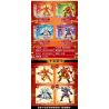 MINGDI LEIBAO K2004 2004 TÂY DU KÝ MECHA PHONG CÁCH TRUNG HOA THẦN THOẠI 4 LOẠI TÔN NGỘ KHÔNG KHỈ SÁU TAI RỒNG NHỎ MÀU TRẮNG VÀ SHA WUJING bộ đồ chơi xếp lắp ráp ghép mô hình 1070 khối