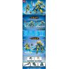 MINGDI LEIBAO K2006 2006 MECHA PHONG CÁCH QUỐC GIA KING OF TOWERS DRAGON MAN bộ đồ chơi xếp lắp ráp ghép mô hình 504 khối