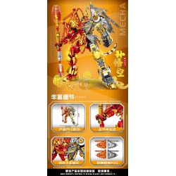 MINGDI LEIBAO K2008 2008 NGƯỜI MÁY TÔN NGỘ KHÔNG bộ đồ chơi xếp lắp ráp ghép mô hình 1305 khối