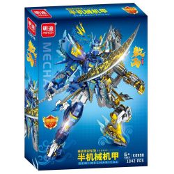 MINGDI LEIBAO K0998 0998 NGƯỜI MÁY CƠ KHÍ AO BING bộ đồ chơi xếp lắp ráp ghép mô hình 1342 khối