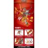 MINGDI LEIBAO K0999 0999 NGƯỜI MÁY NEZHA bộ đồ chơi xếp lắp ráp ghép mô hình 1309 khối