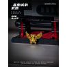 SMALL ANGLE JD028 WARHAMMER 40.000 XÍCH KIẾM ĐIỆN bộ đồ chơi xếp lắp ráp ghép mô hình Movie & Game SERRATED BATTLE HAMMER Phim Và Trò Chơi 1818 khối