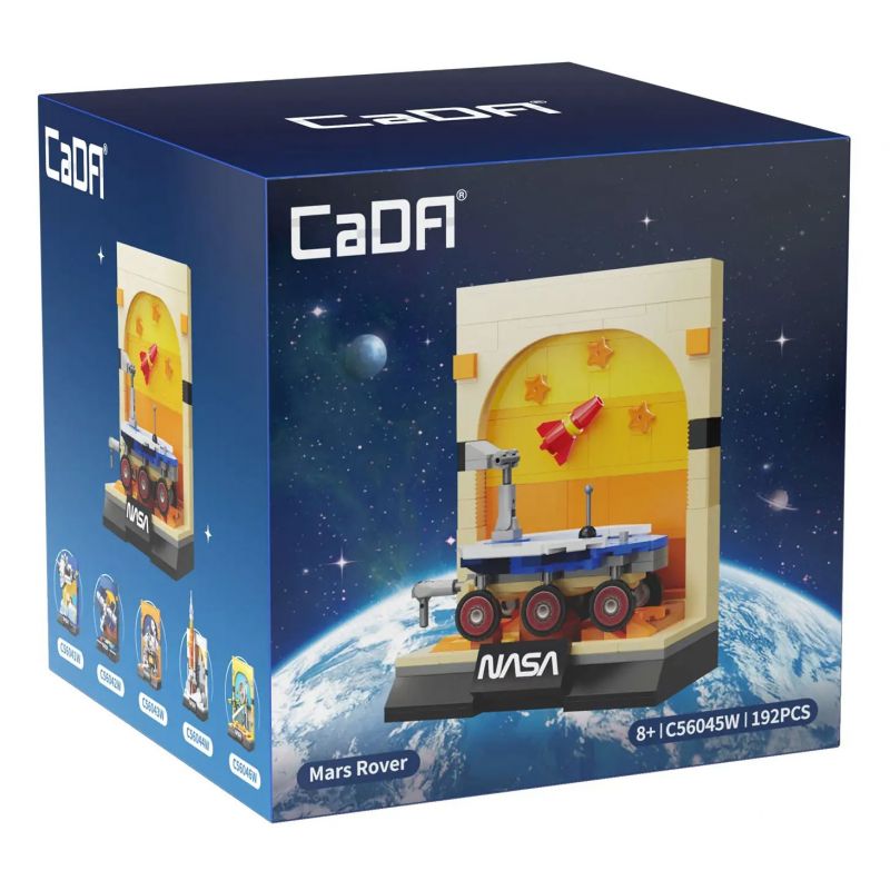 CADA DOUBLEE C56045 56045 THỢ LẶN SAO HỎA CỦA NASA bộ đồ chơi xếp lắp ráp ghép mô hình NASA MARS ROVER 192 khối
