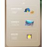 TAKUGI T4001 4001 BỂ CÁ SAN HÔ HỀ bộ đồ chơi xếp lắp ráp ghép mô hình AQUARIUM 568 khối