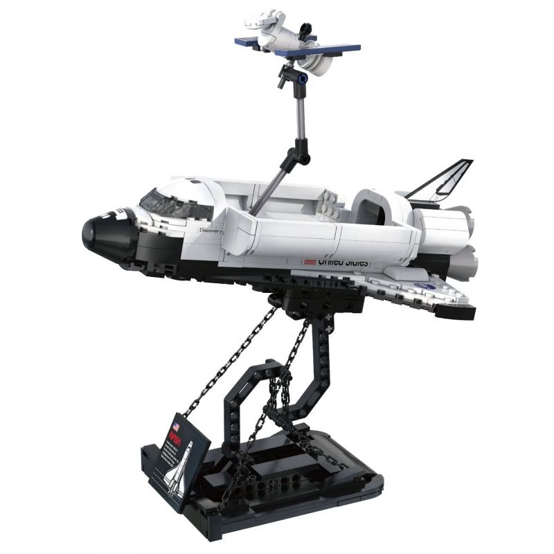 CADA DOUBLEE C56051 56051 non Lego TÀU CON THOI bộ đồ chơi xếp lắp ráp ghép mô hình City SPACE SHUTTLE DISCOVERY Thành Phố 475 khối