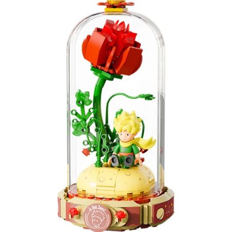 PANTASY 86320 HOÀNG TỬ BÉ HOA HỒNG bộ đồ chơi xếp lắp ráp ghép mô hình THE ONLY ROSE 200 khối