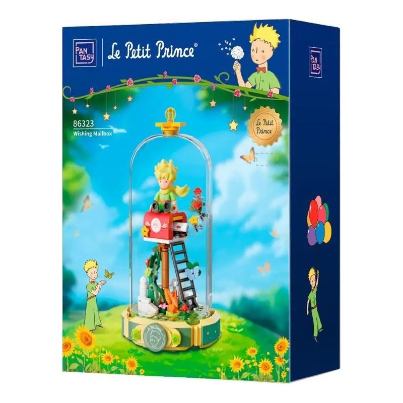 PANTASY 86323 HOÀNG TỬ BÉ HỘP THƯ ƯỚC NGUYỆN bộ đồ chơi xếp lắp ráp ghép mô hình WISHING MAILBOX 185 khối