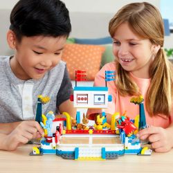 MEGA BLOKS HWR82 POKÉMON SÂN TẬP bộ đồ chơi xếp lắp ráp ghép mô hình Movie & Game POKÉMON TRAINING STADIUM Phim Và Trò Chơi 1107 khối