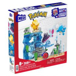 MEGA BLOKS HXF79 POKÉMON CUỘC PHIÊU LƯU DƯỚI NƯỚC bộ đồ chơi xếp lắp ráp ghép mô hình Movie & Game POKÉMON AQUATIC ADVENTURE Phim Và Trò Chơi 319 khối