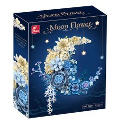 JIESTAR JJ9094 9094 HOA TRĂNG bộ đồ chơi xếp lắp ráp ghép mô hình Arts & Crafts MOON FLOWER 934 khối