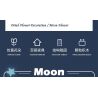 JIESTAR JJ9094 9094 HOA TRĂNG bộ đồ chơi xếp lắp ráp ghép mô hình Arts & Crafts MOON FLOWER 934 khối