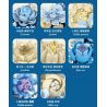 JIESTAR JJ9094 9094 HOA TRĂNG bộ đồ chơi xếp lắp ráp ghép mô hình Arts & Crafts MOON FLOWER 934 khối